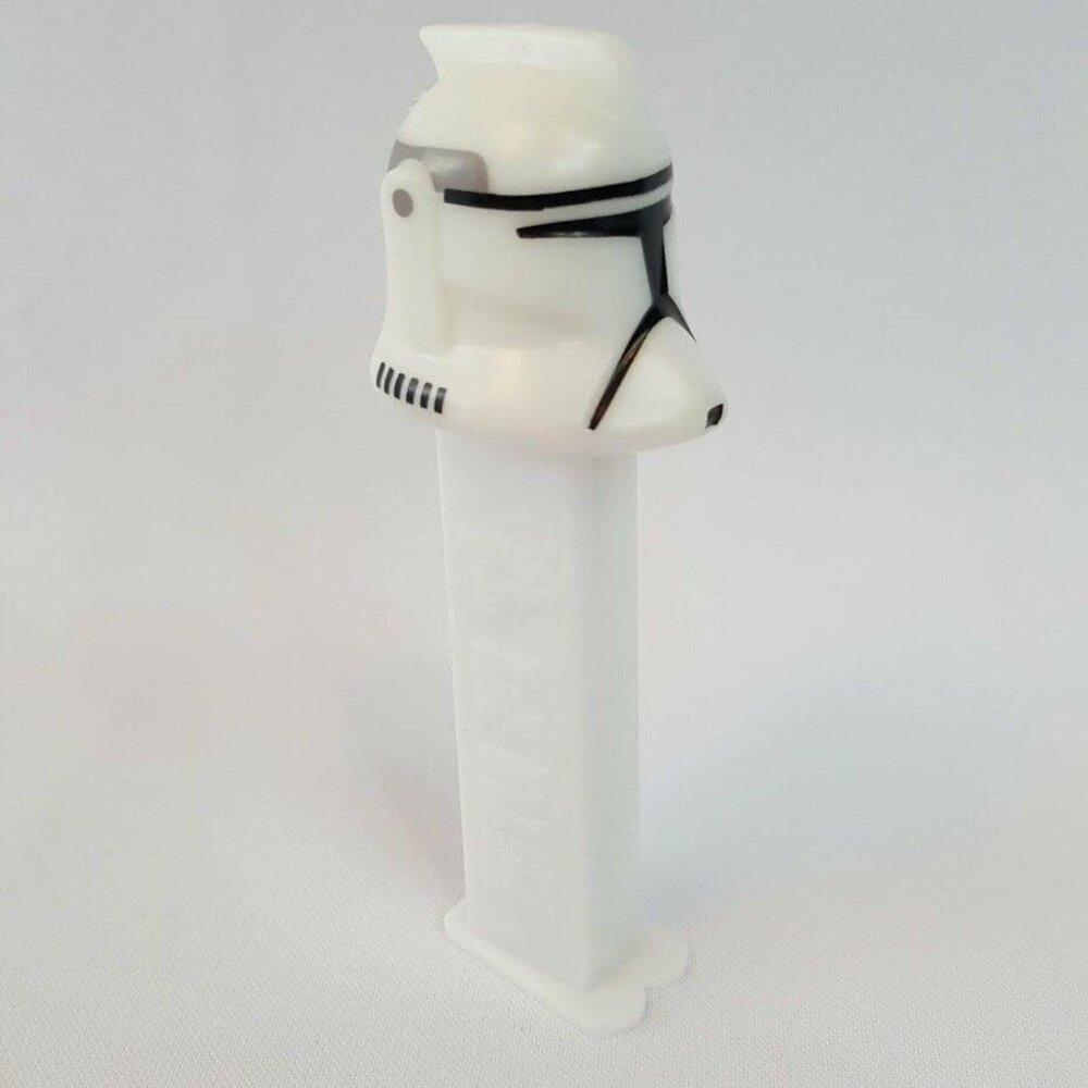 Retired Pez Star Wars Pez Dispenser Clone Storm Trooper 2001 Slovenia - Picture 3 of 12